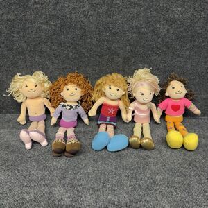 Vintage Lot Of 5 Groovy Girls Dolls (2001-2005) Gwen O’Ryan Kayla Sidra Nanette